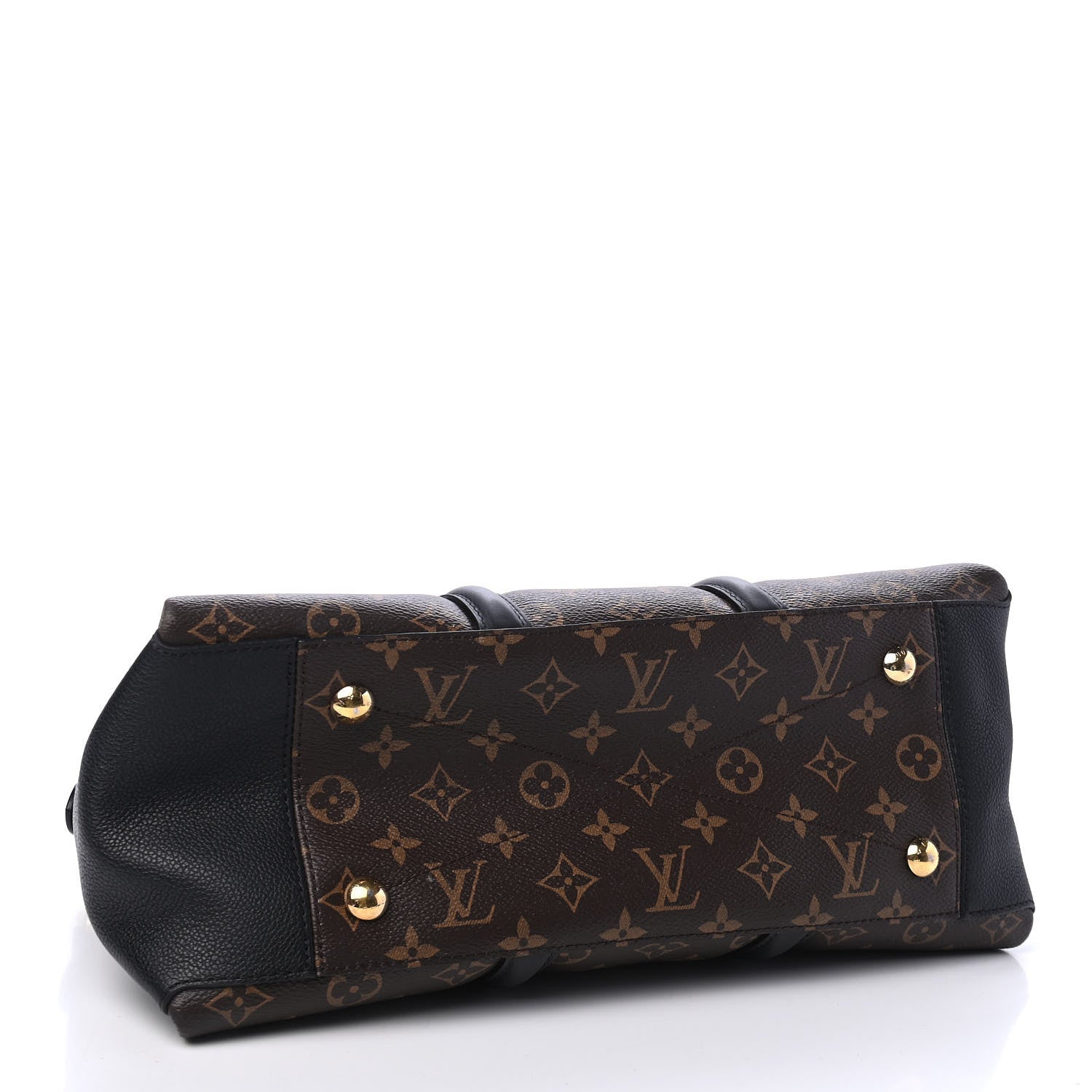 Louis Vuitton Monogram Soufflot MM Black 3 of 4