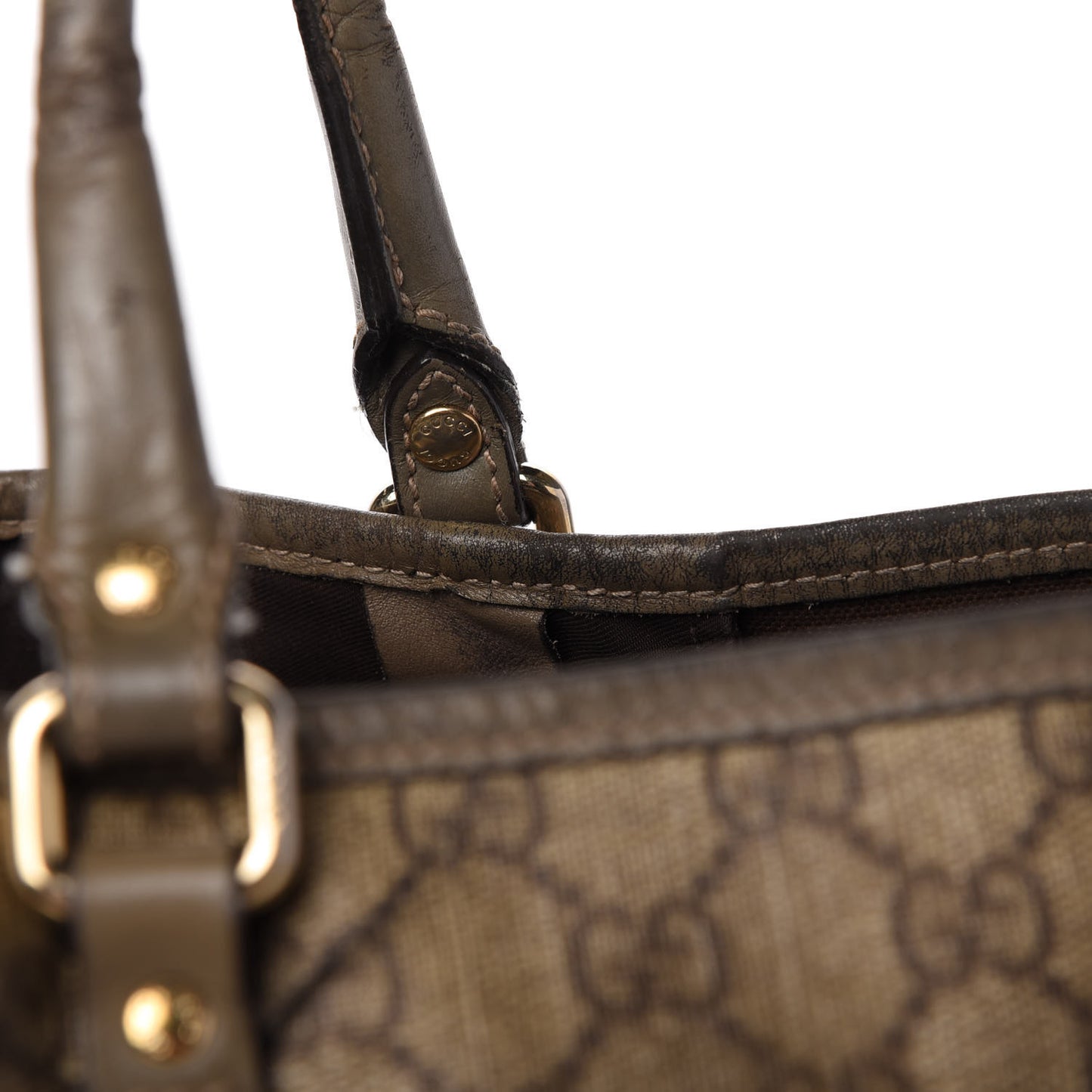 GG Plus Monogram Large Joy Tote Beige