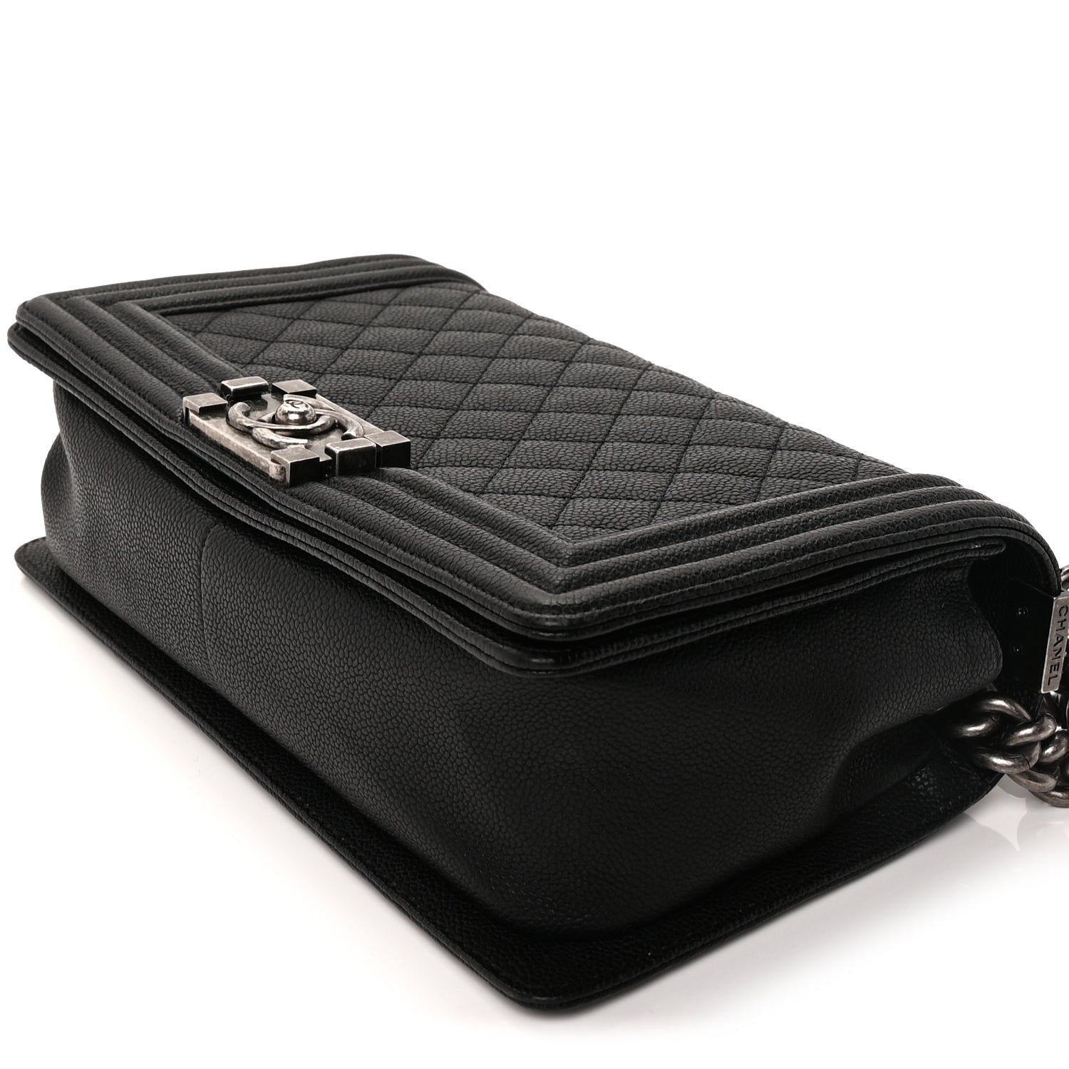 Chanel Caviar Quilted Medium Boy Flap  Black 7 of 8