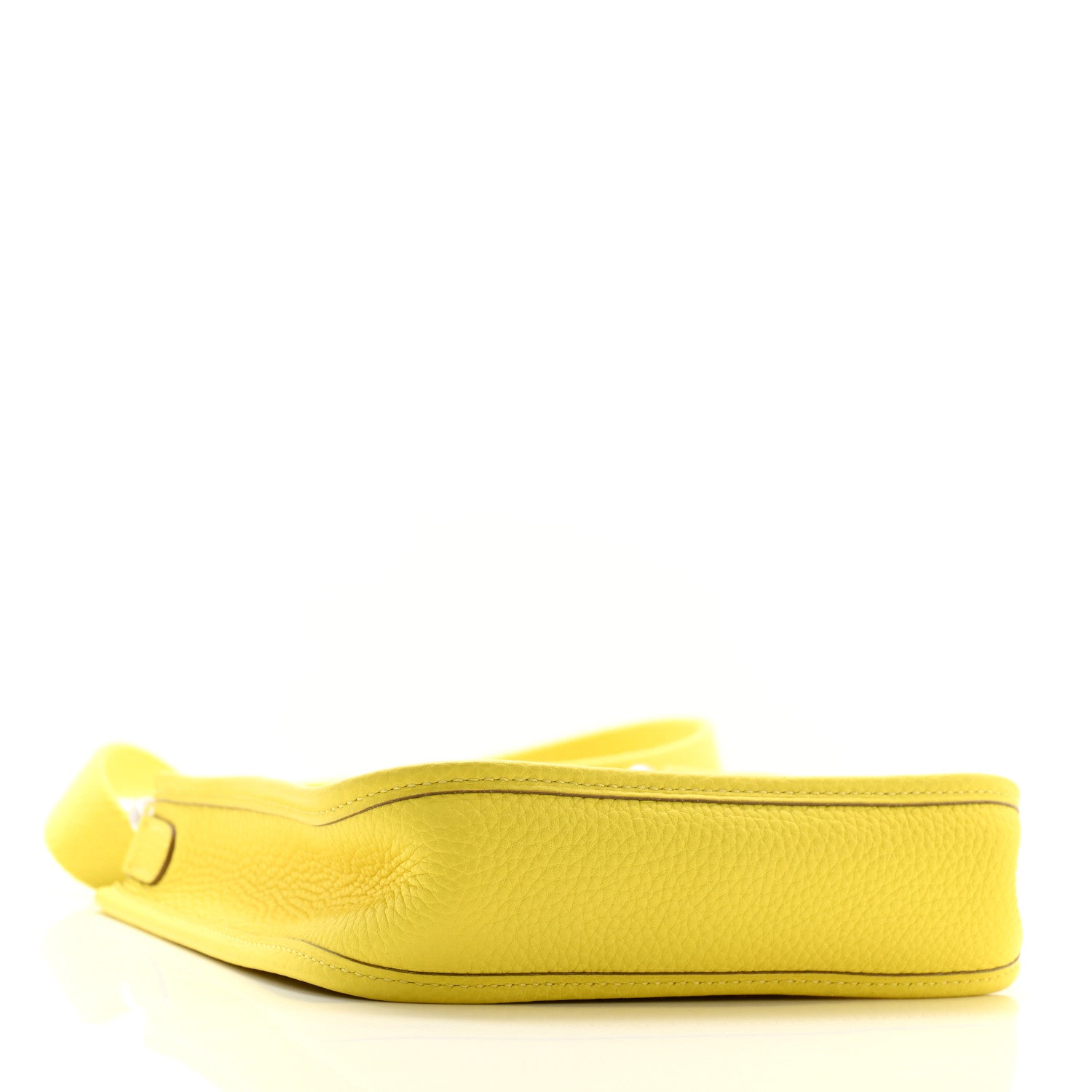 Hermes Taurillon Clemence Evelyne TPM Lime 4 of 11