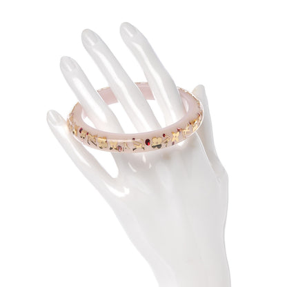 Louis Vuitton Resin Swarovski Medium Inclusion Bracelet PM Parme 2 of 3