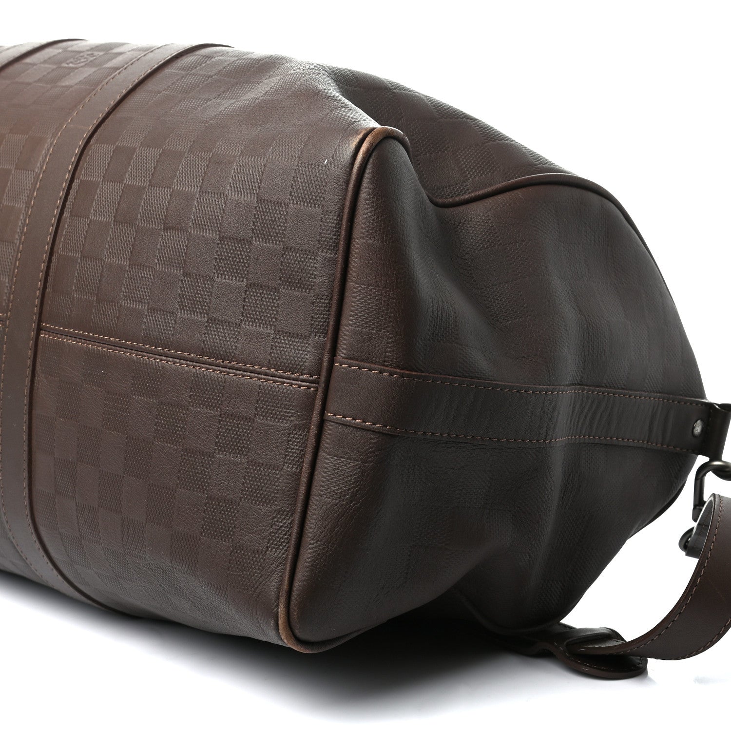 Louis Vuitton Damier Infini Keepall Bandouliere 45 Meteor 8 of 9