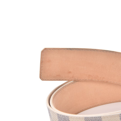 Louis Vuitton Damier Azur LV Initiales Belt 90 36 5 of 7