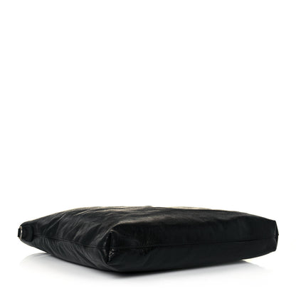 Gucci Fluffy Calfskin Morpheus Tote Bag Black 4 of 12