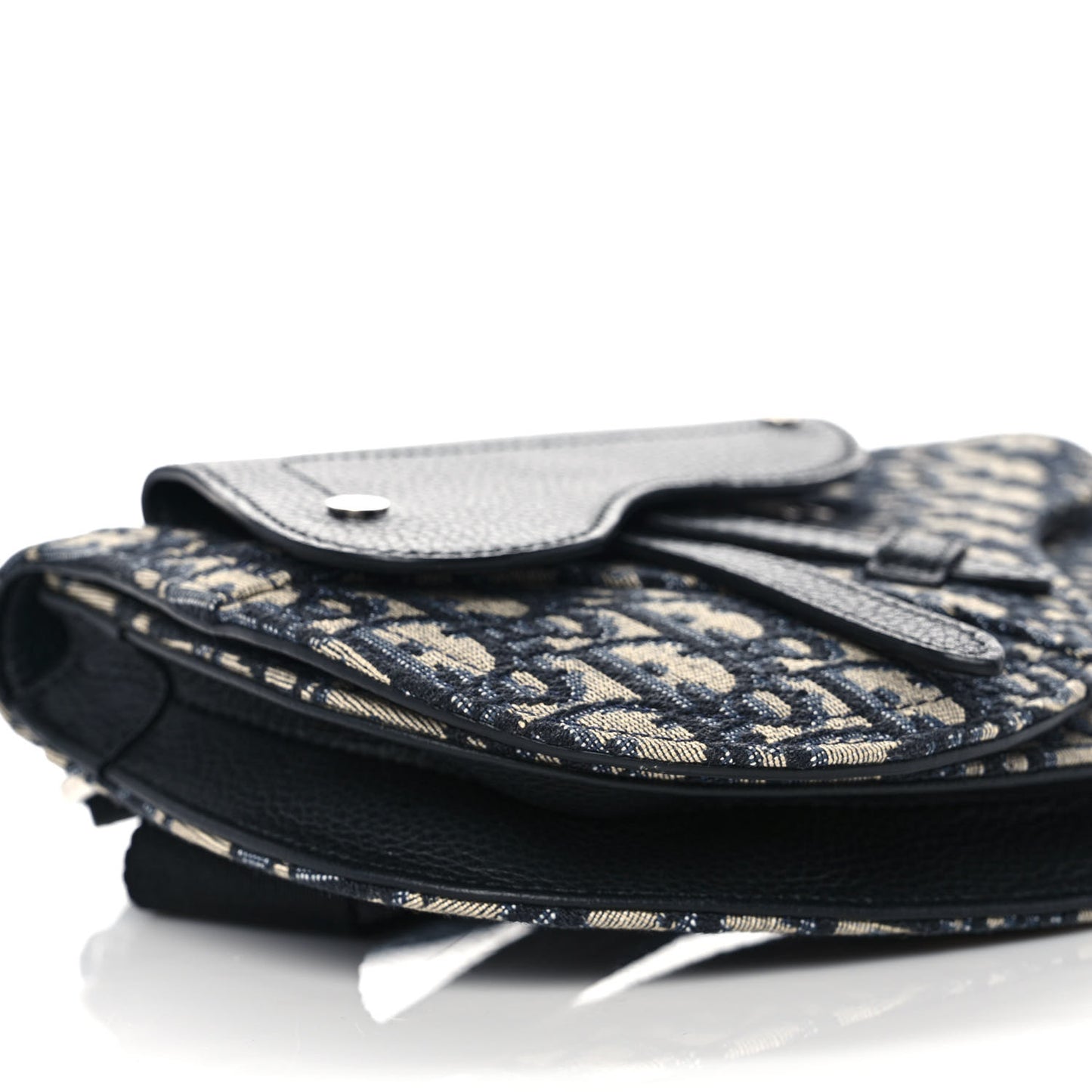 Oblique Mens Mini Saddle Bag Blue