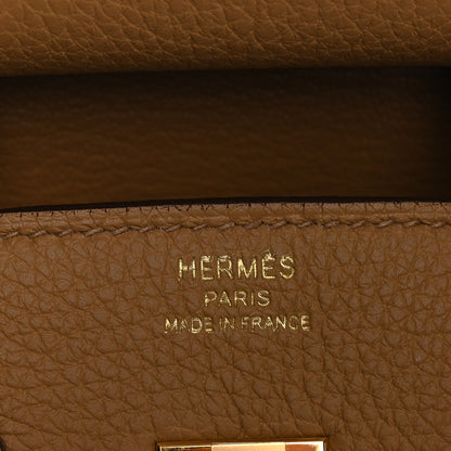 Hermes Togo Birkin 25 Biscuit 4 of 9