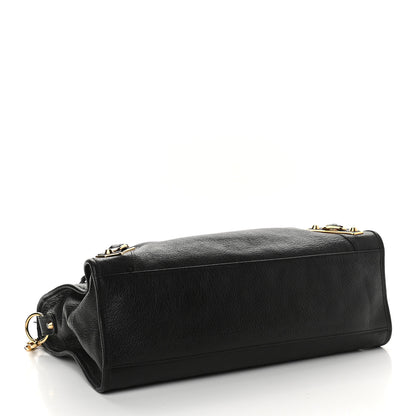 Balenciaga Chevre Gold Metallic Edge Hardware City Black 4 of 10