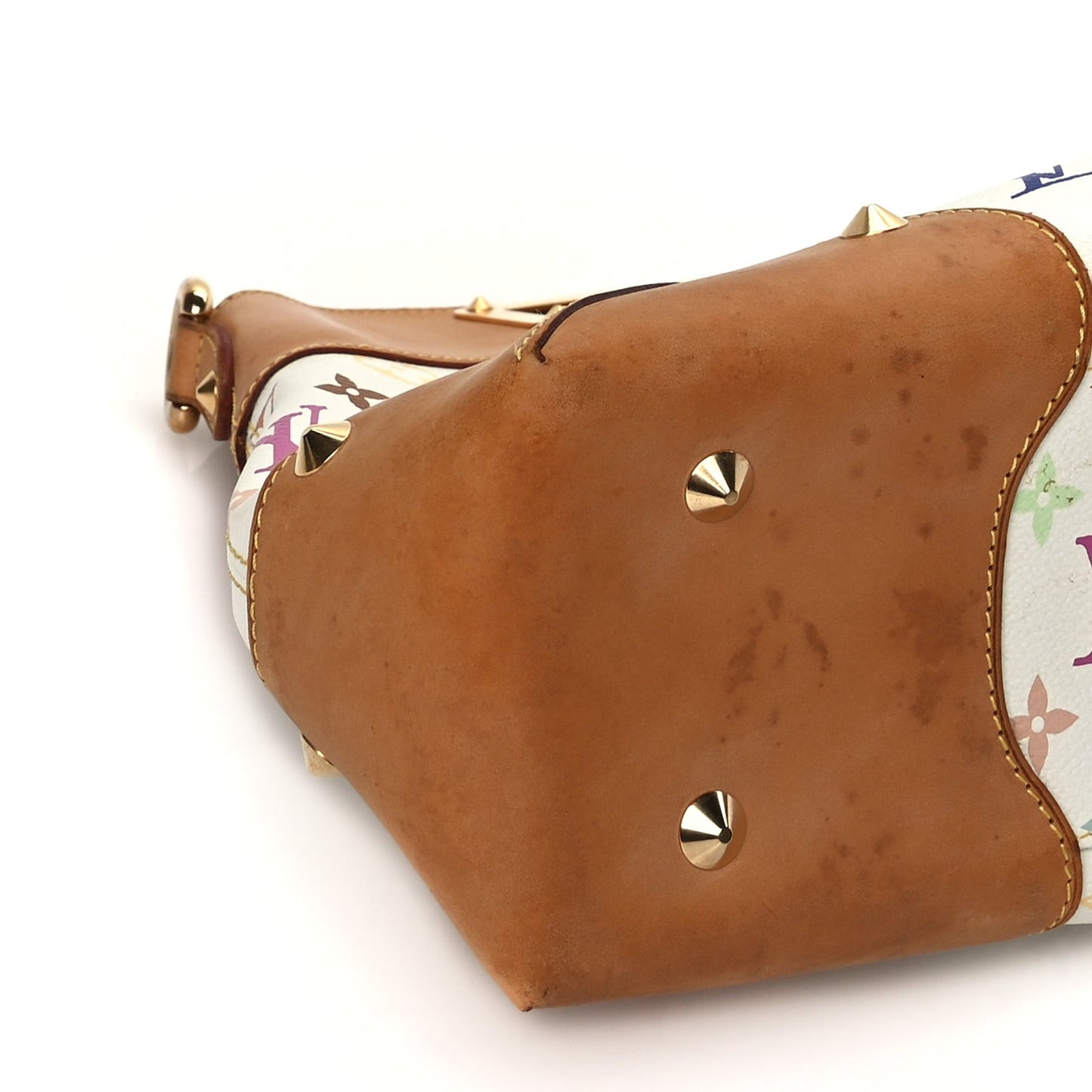 Monogram Multicolor Judy MM White