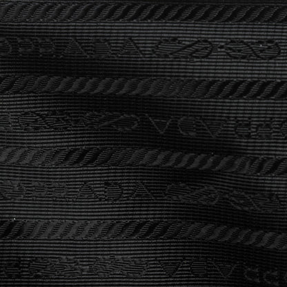 Prada Vitello Daino Double Buckle Messenger Bag Black 10 of 11