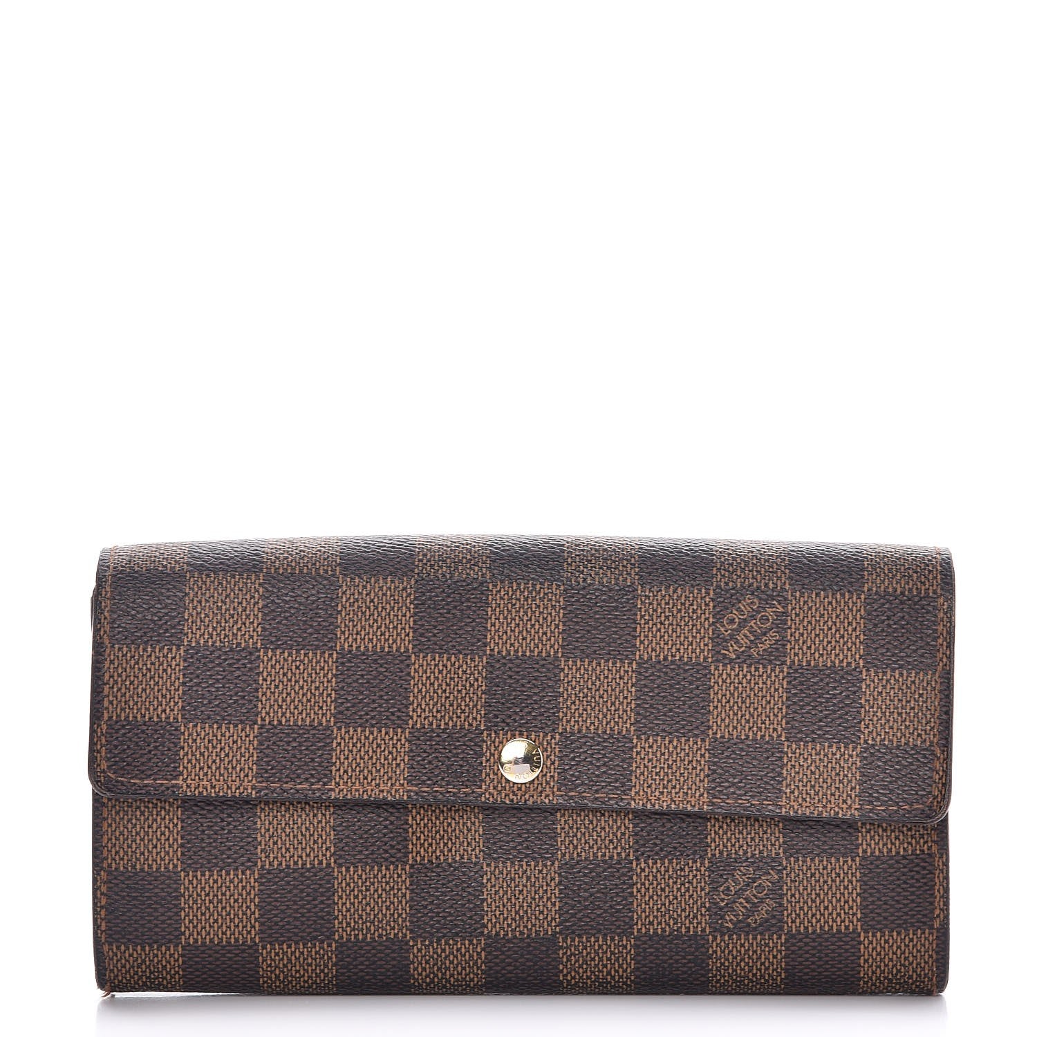 Louis Vuitton Damier Ebene Sarah Wallet 1 of 13