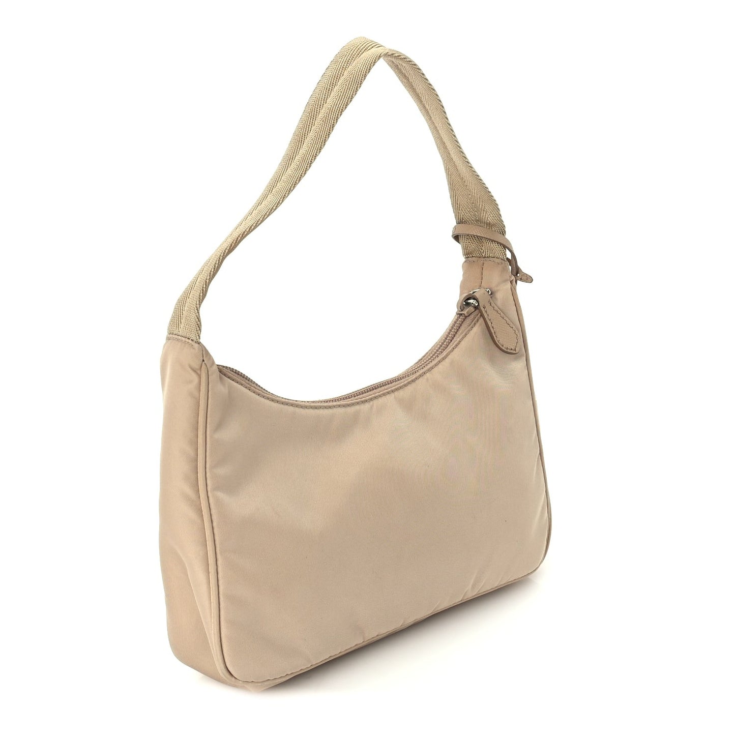 Re-Nylon Saffiano Mini Re-Edition 2000 Bag  Cammeo