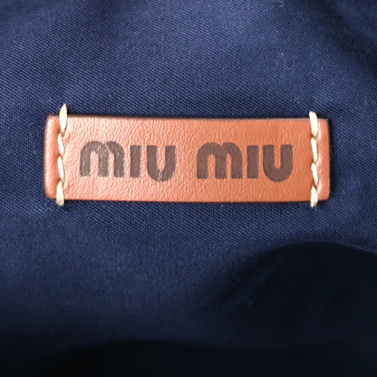 Miu Miu Fabric Crochet Pouch  Multicolor 5 of 8