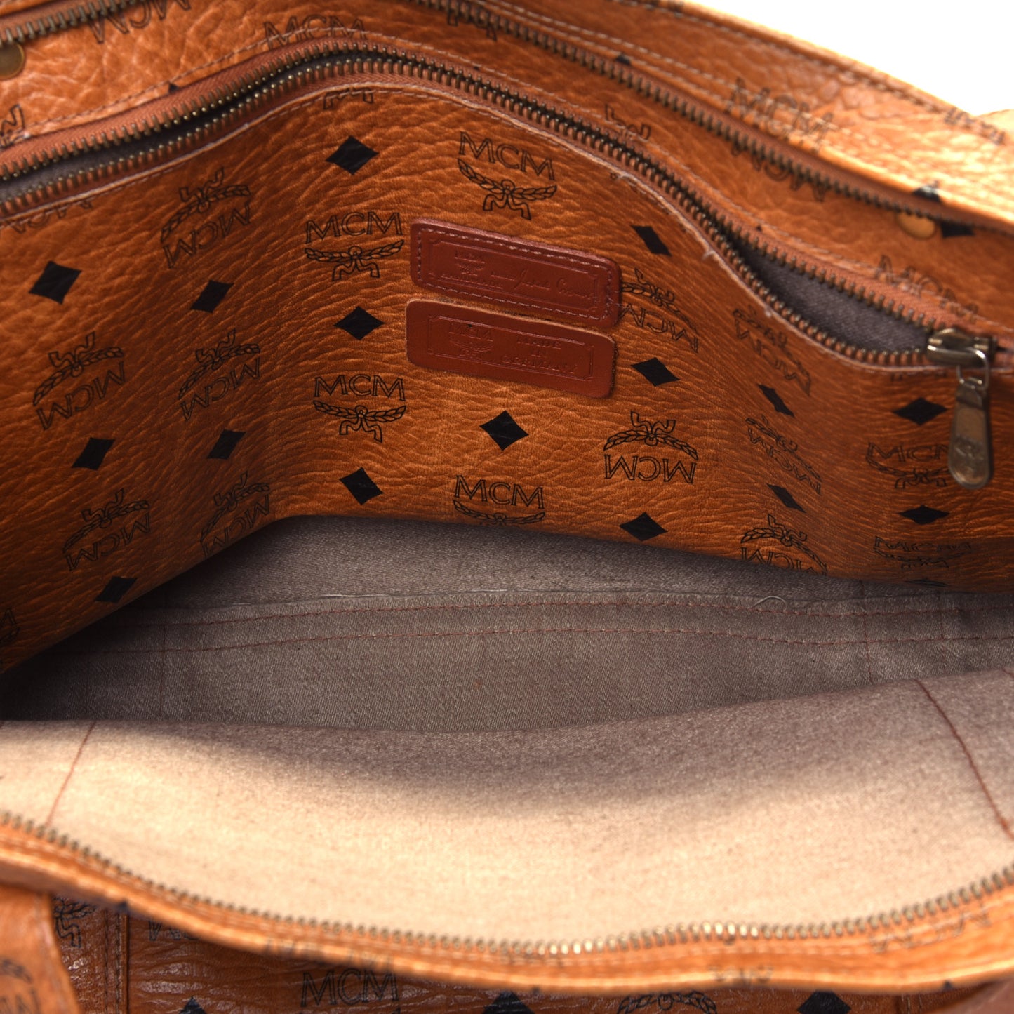 Visetos Shopper Tote Cognac