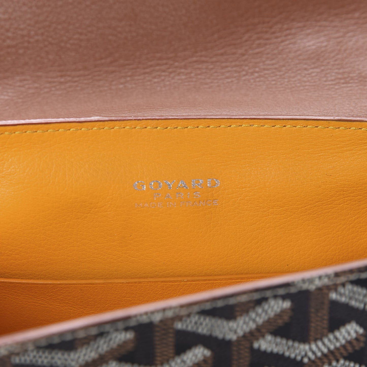 Goyardine Mini Saigon Black Gold