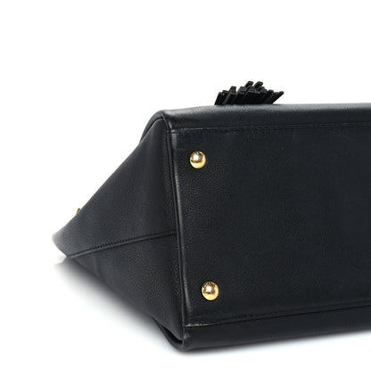 Louis Vuitton Calfskin Lockmeto Black 7 of 8