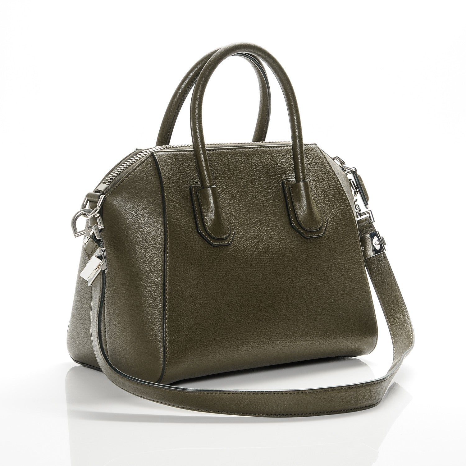 Givenchy Sugar Goatskin Small Antigona Khaki 3 of 7