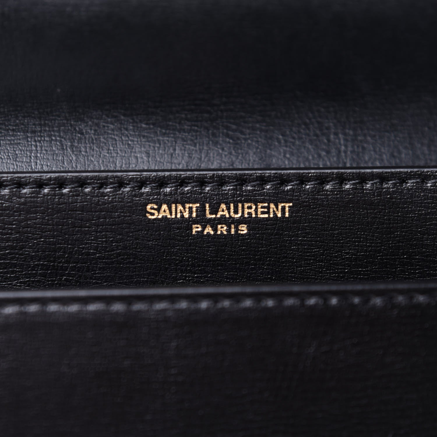 Saint Laurent Smooth Calfskin Medium Monogram Sunset Satchel Black 7 of 11