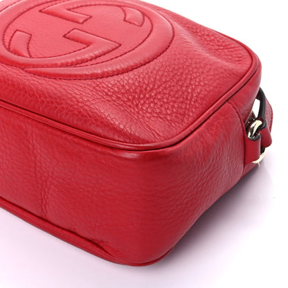 Louis Vuitton Pebbled Calfskin Small Soho Disco Bag Vibrant Red 8 of 8