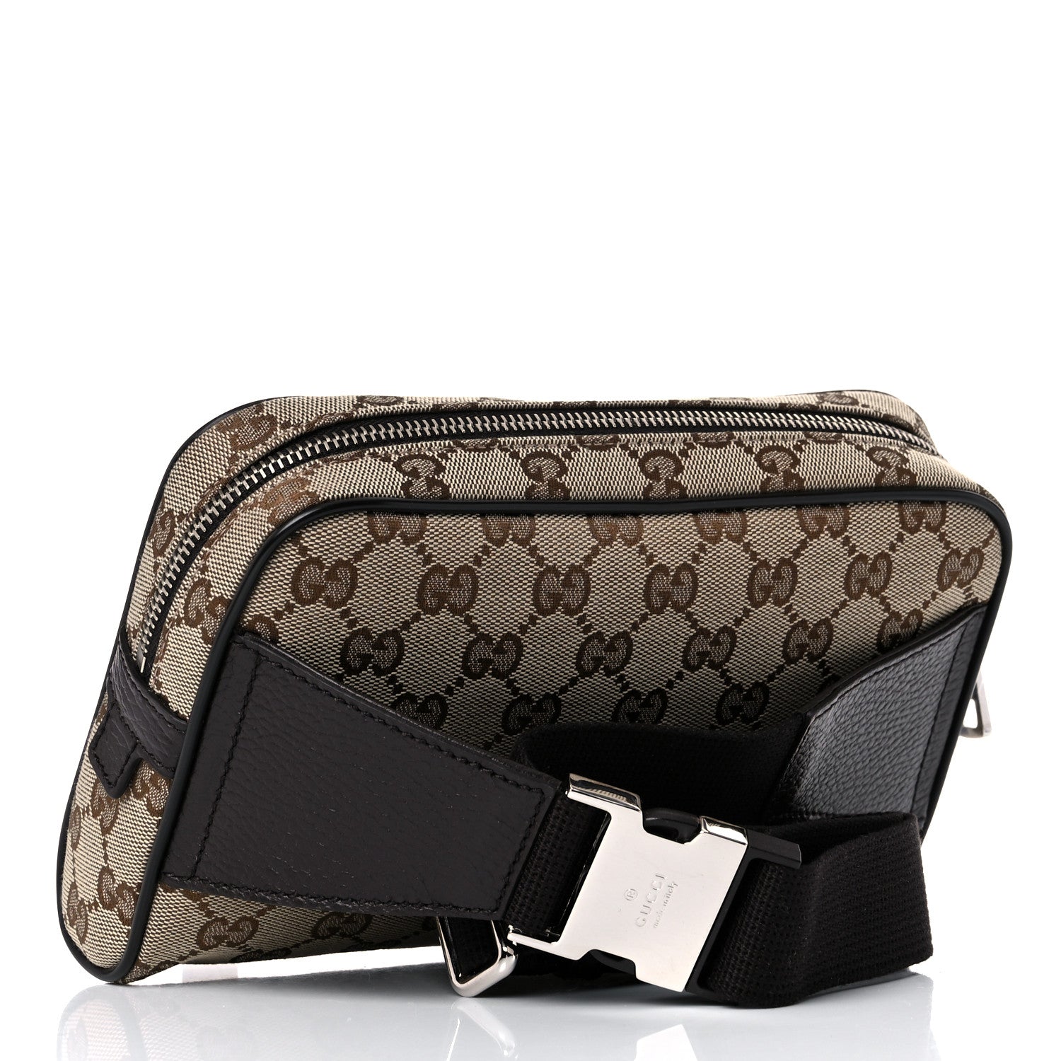 Gucci Monogram Belt Bag Dark Brown 3 of 10