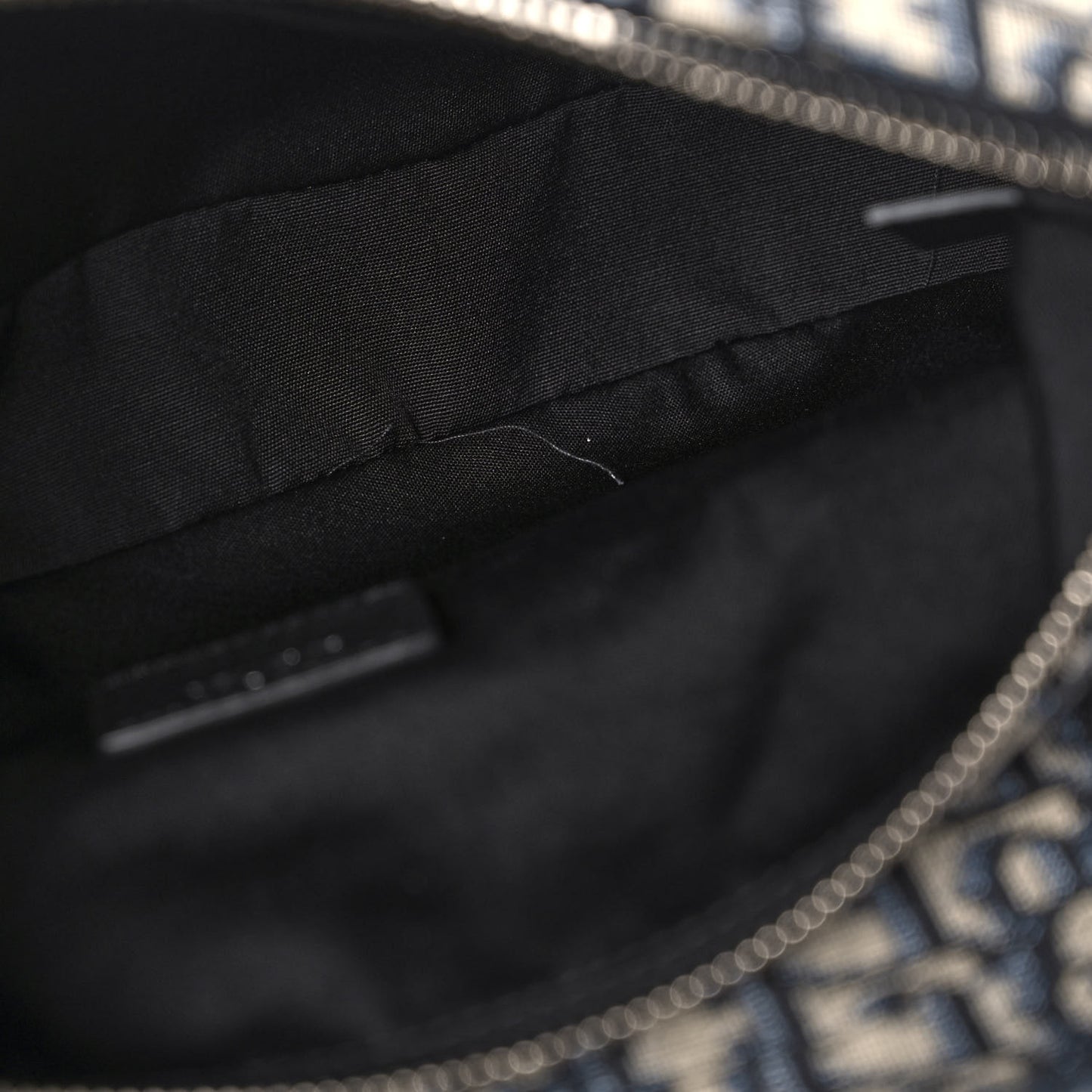 Oblique Mens Saddle Bag Blue