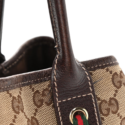 Gucci Monogram Medium Princy Tote Dark Brown 11 of 14