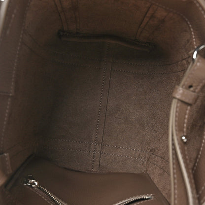 Balenciaga Grained Calfskin XS Everyday North South Shoulder Tote Bag Brown 5 of 7