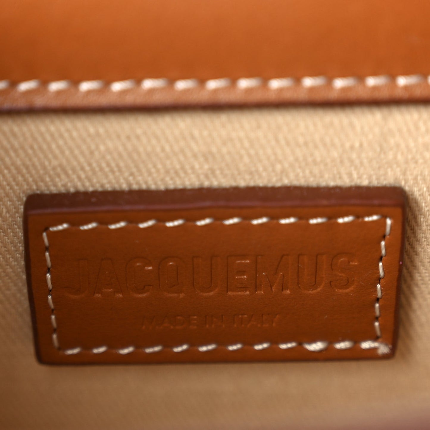 Smooth Calfskin Le Bambino Light Brown