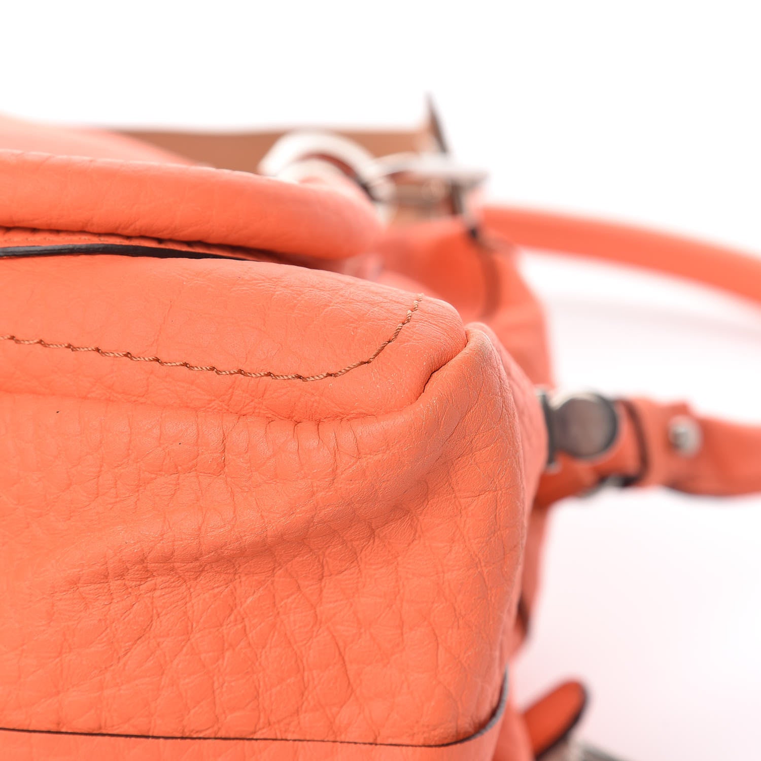 Chloe Calfskin Medium Paraty Orange Fizz 11 of 18