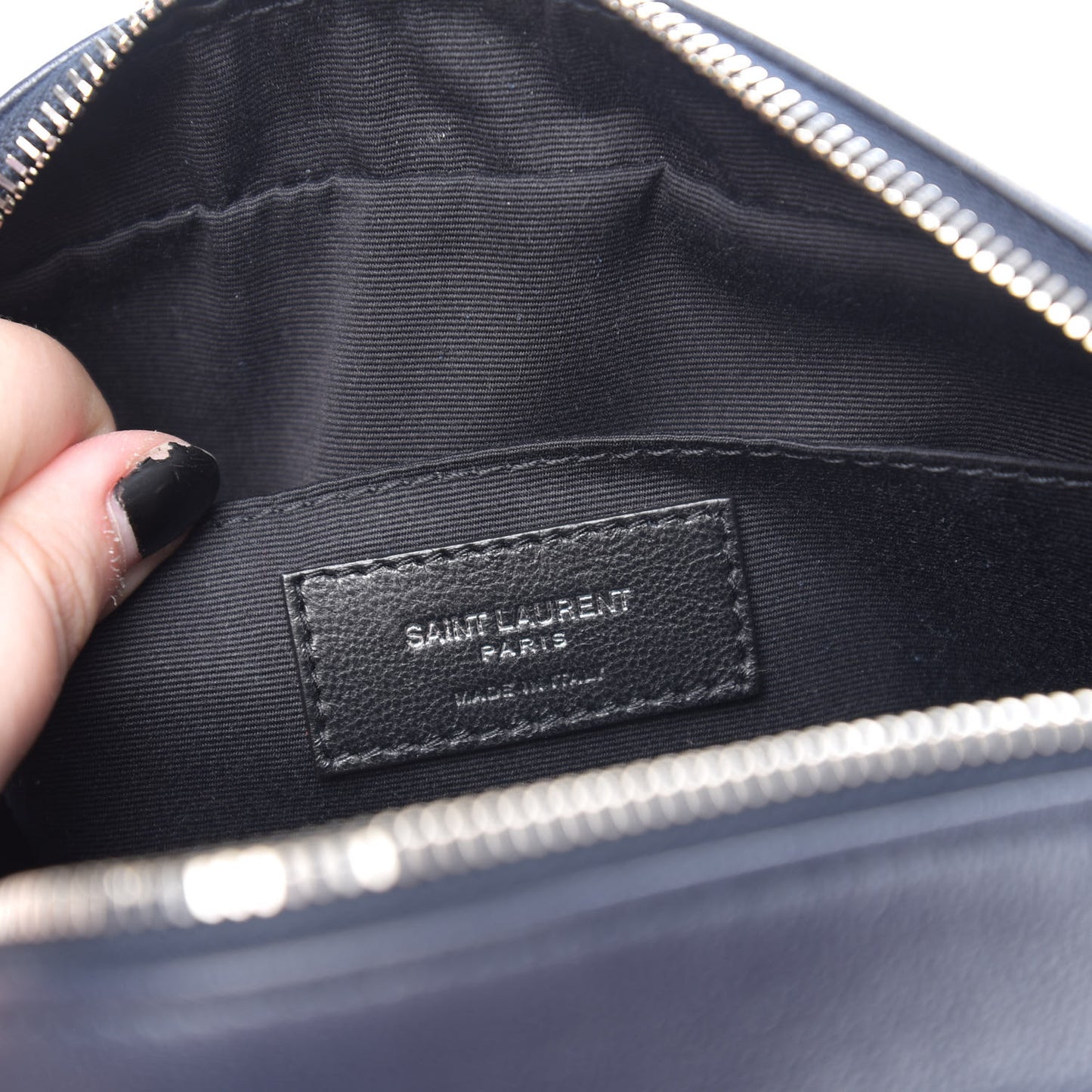 Calfskin Monogram Lou Camera Bag Blue