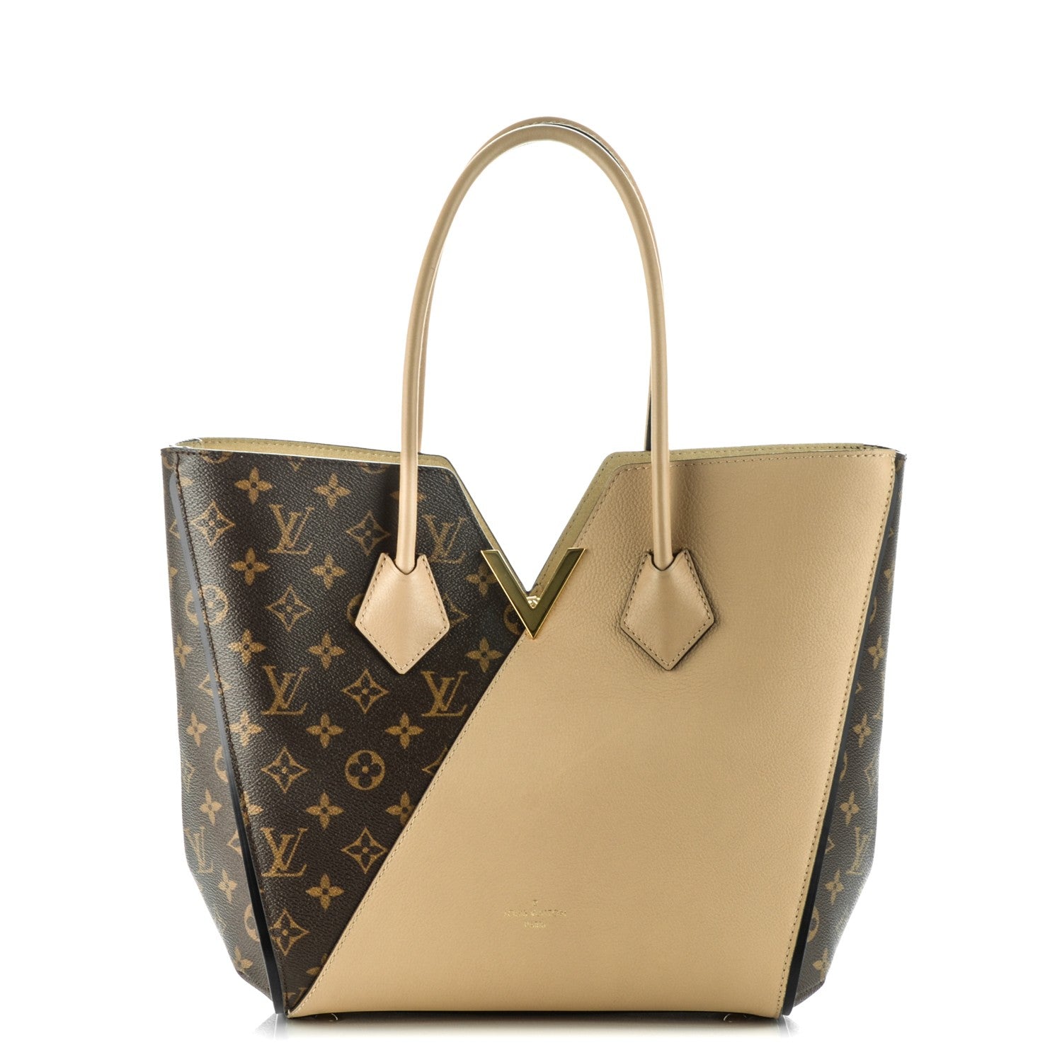 Louis Vuitton Calfskin Monogram Kimono Tote Dune 1 of 7