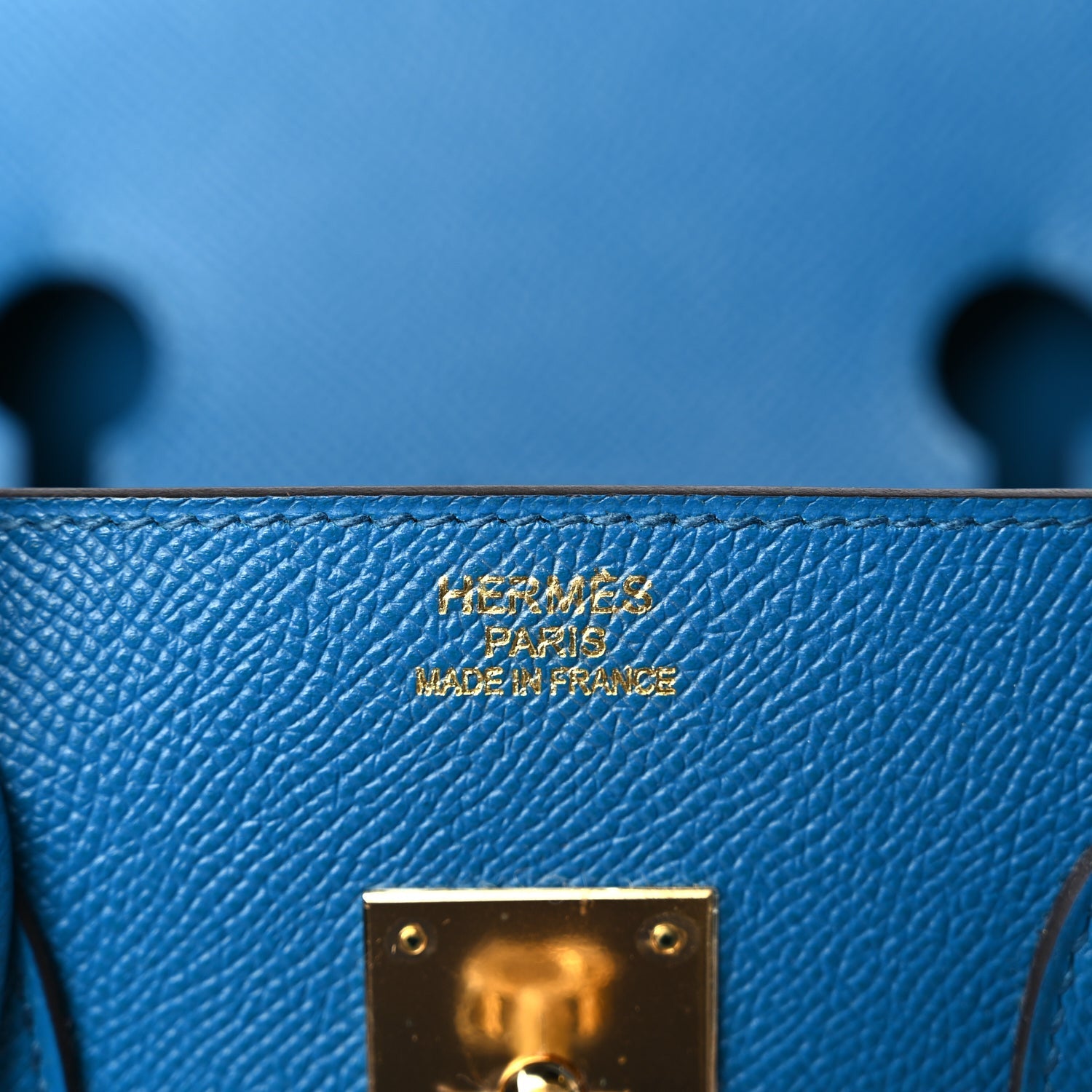 Hermes Deposit -  Epsom Birkin 35 Bleu Izmir 5 of 9
