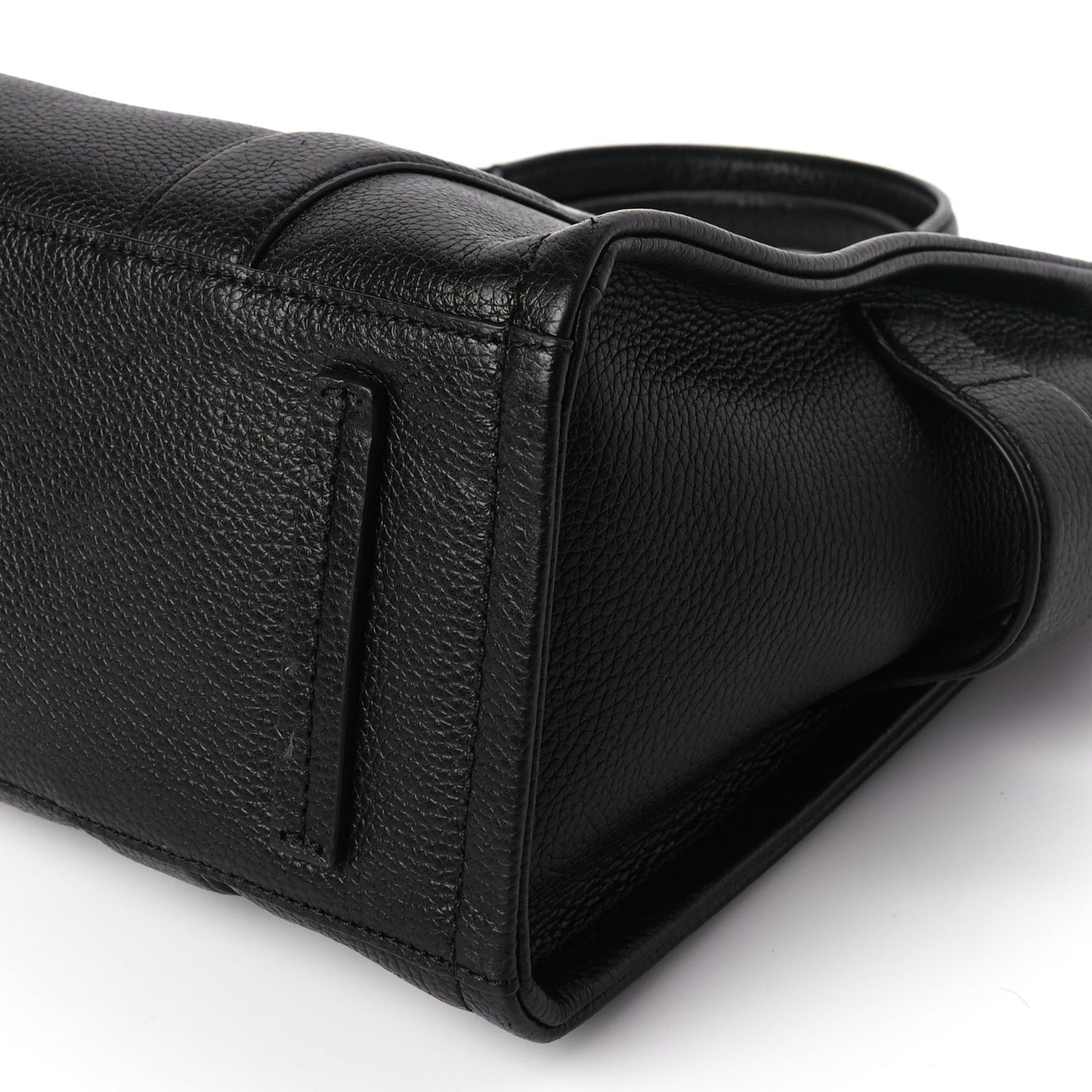Grained Calfskin Medium The Tote Bag Black