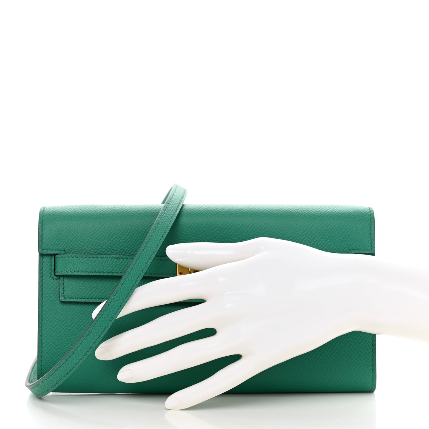 Epsom Kelly Wallet To Go Vert Jade