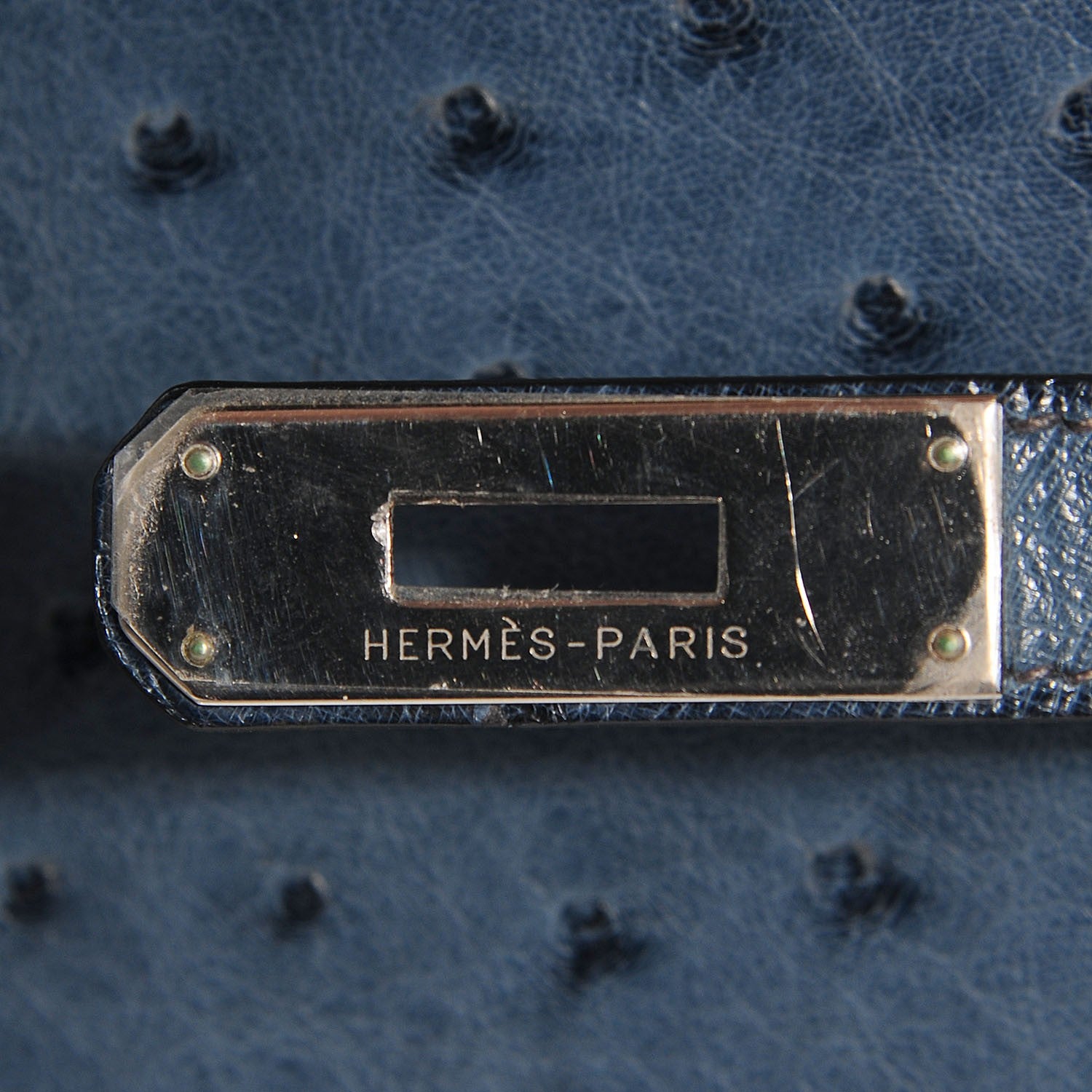 Hermes Ostrich Kelly Sellier 28 Bleu Roi 13 of 25