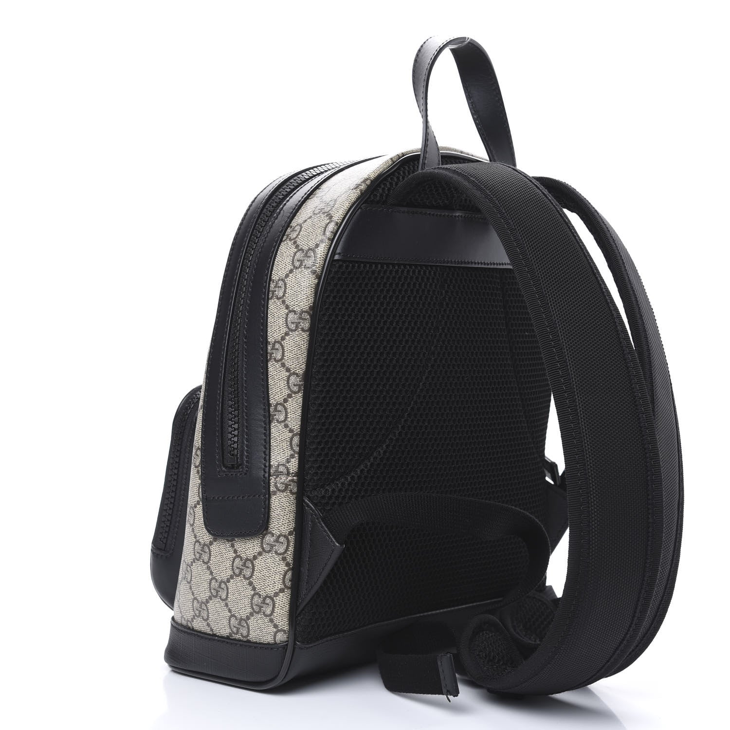 Gucci GG Supreme Monogram Small Eden Day Backpack Black 2 of 11