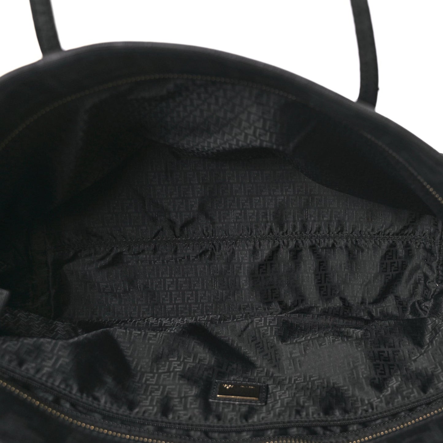 Zucca Spalmati Small Roll Tote Black