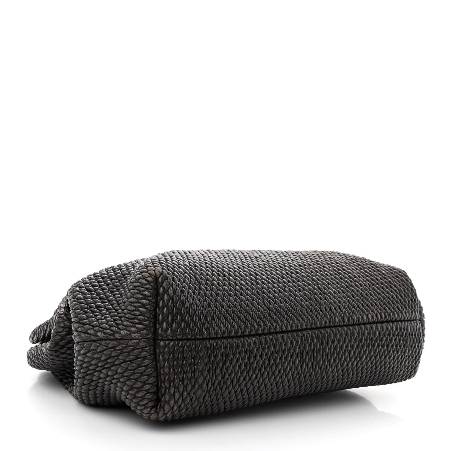 Bottega Veneta Lambskin Knit Medium The Point Triangle Bag Fondant 4 of 11