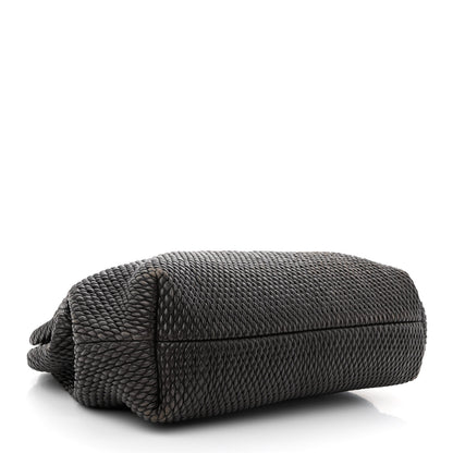 Bottega Veneta Lambskin Knit Medium The Point Triangle Bag Fondant 4 of 11