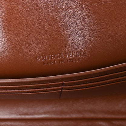Bottega Veneta Nappa Intrecciato Long Andiamo Top Handle Clutch Sapele 5 of 8