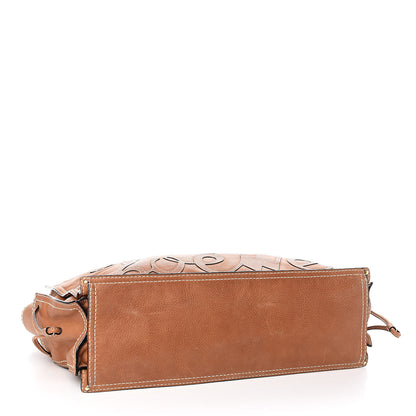 Loewe Nappa Chain Logo Shopper Tote Tan 4 of 10