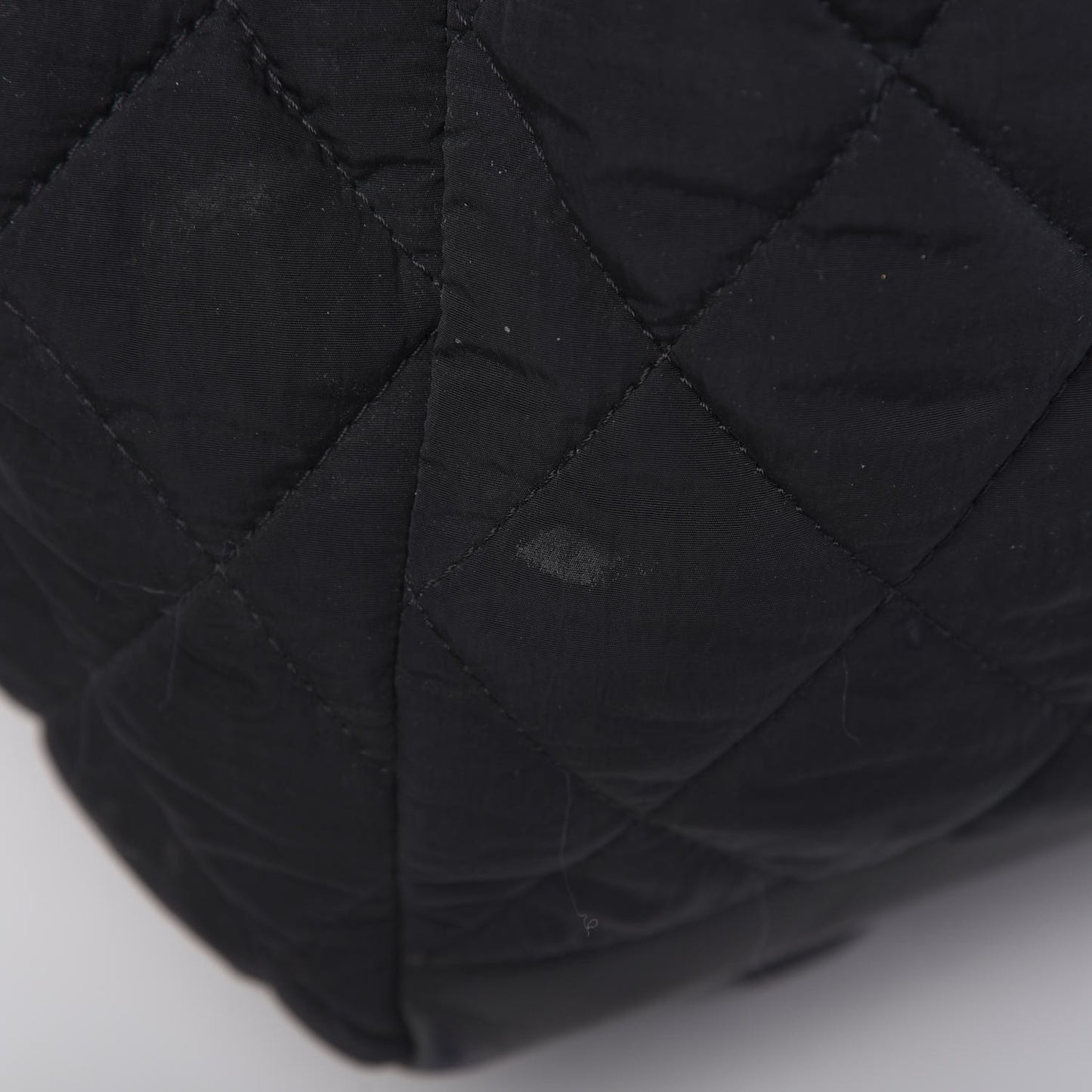 Nylon Quilted Coco Cocoon Trolley Black