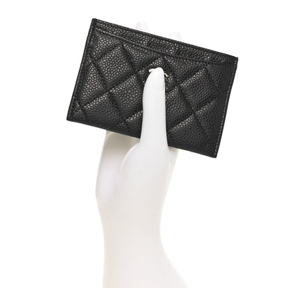 Chanel Caviar Quilted Card Holder Black 2 of 7