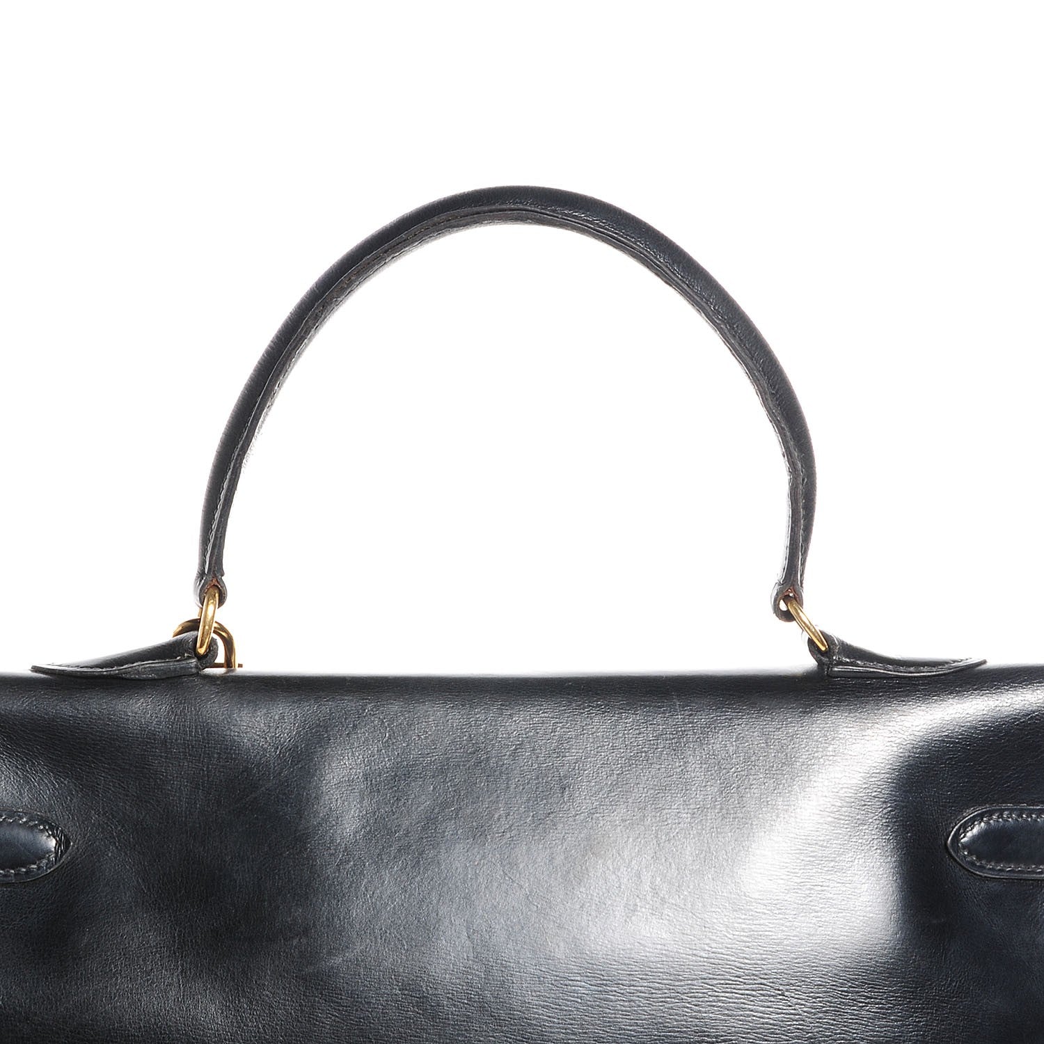 Hermes Box Kelly Retourne 35 Black 7 of 20