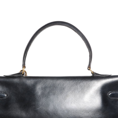 Hermes Box Kelly Retourne 35 Black 7 of 20