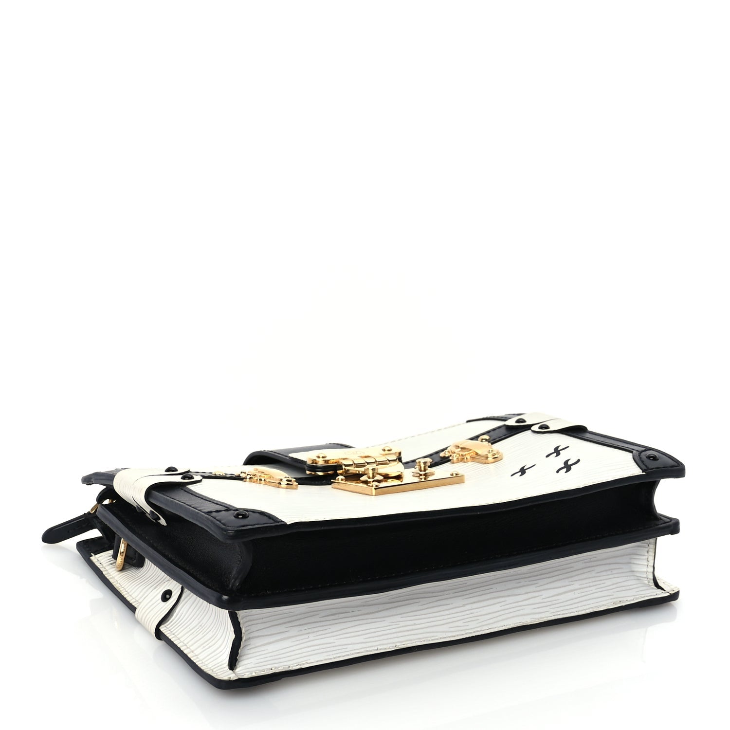 Louis Vuitton Epi Trunk Clutch White 3 of 9