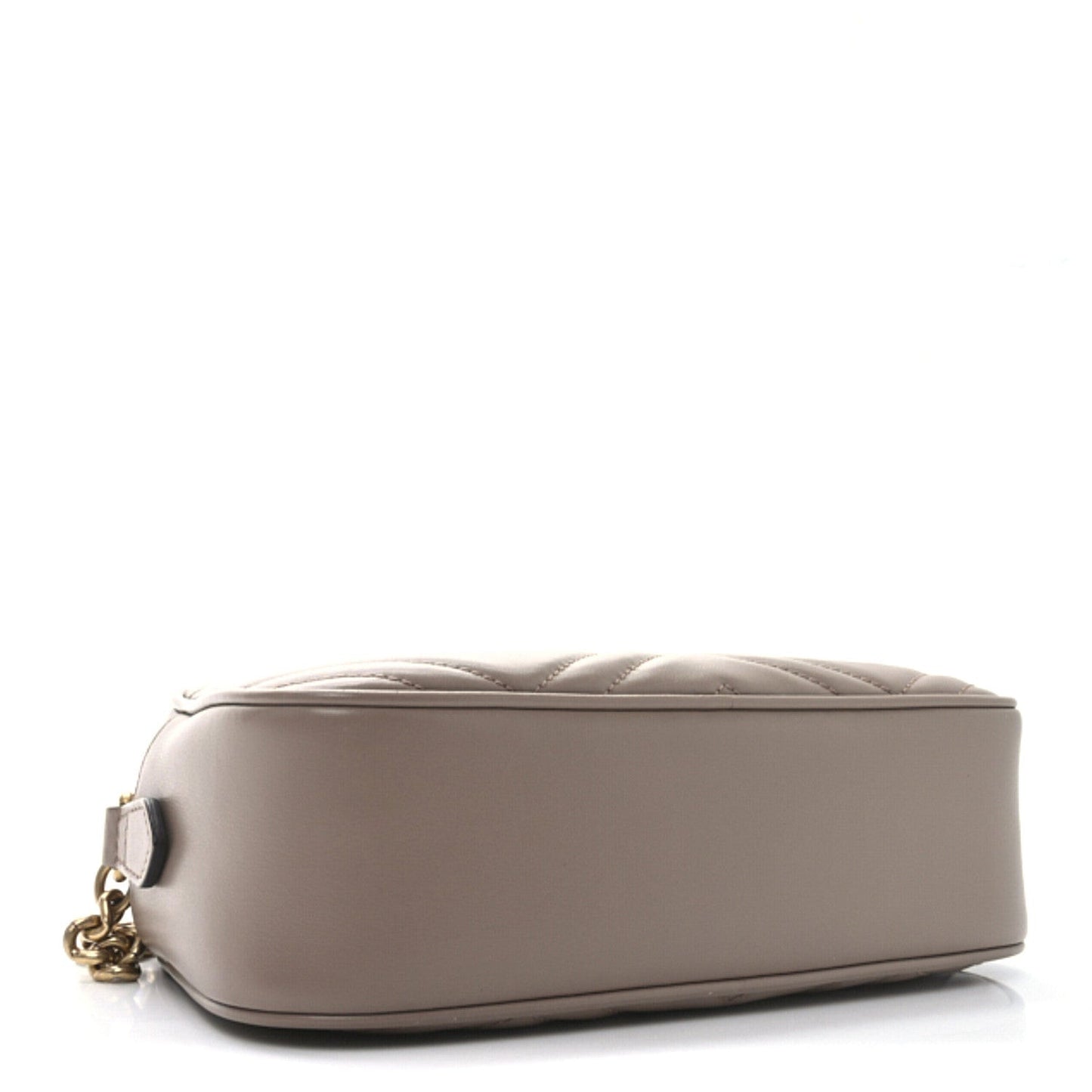 Calfskin Matelasse Small GG Marmont Chain Shoulder Bag Porcelain Rose