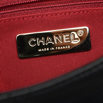 Chanel Calfskin Stitched Messenger Flap Black 6 of 8