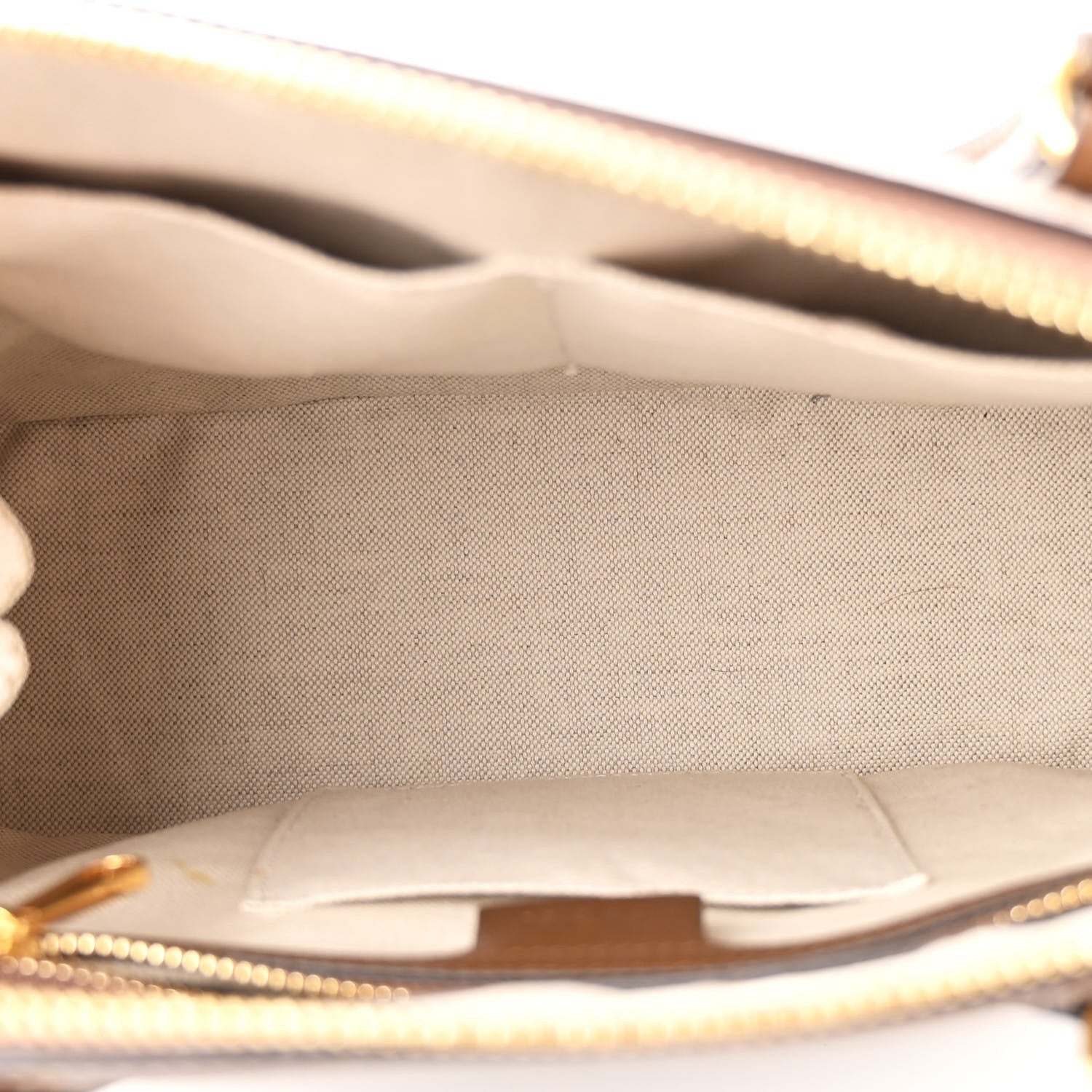 Gucci GG Supreme Monogram Azalea Calfskin Boutique Horsebit 1955 Top Handle Bag Beige Ebony Brown Sugar 5 of 7