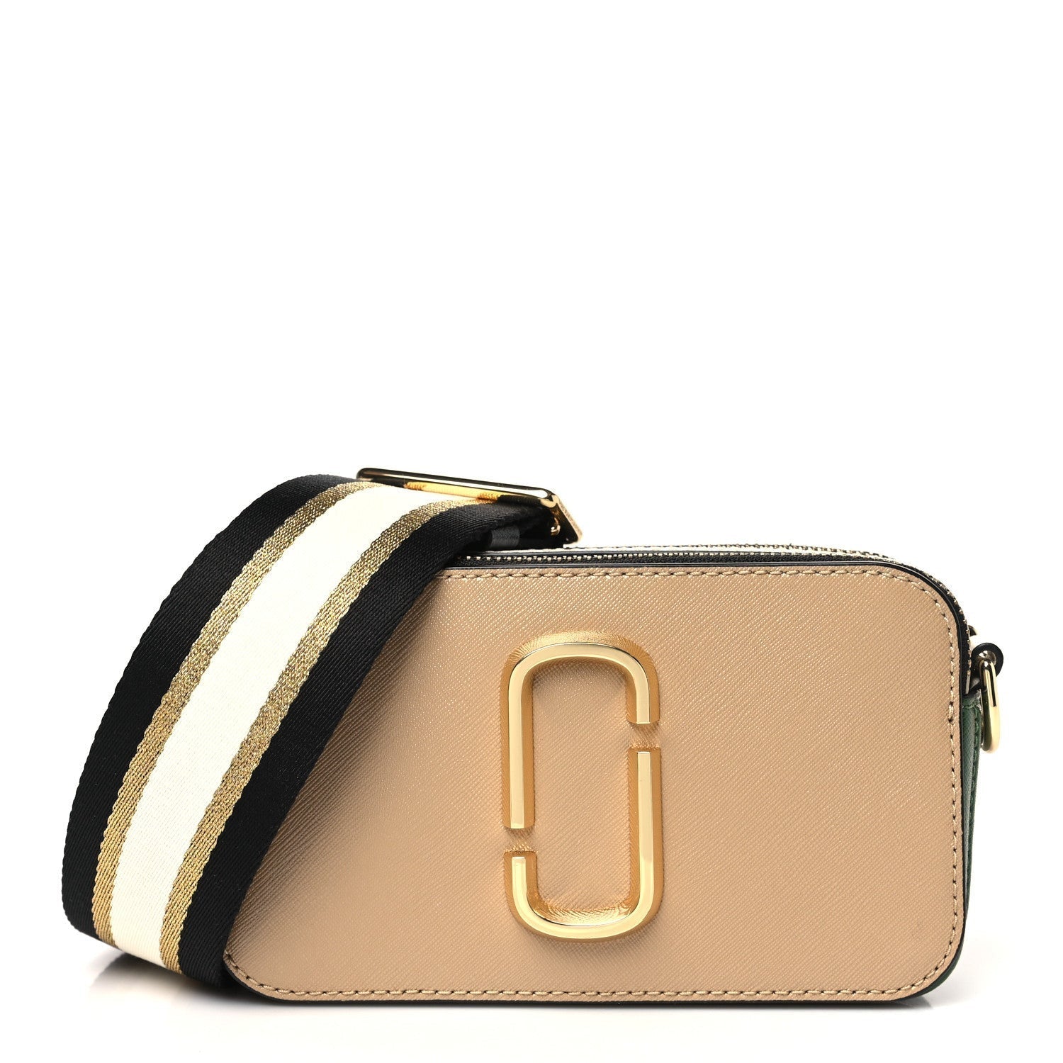 Marc Jacobs Saffiano Small Snapshot Camera Bag Sand Castle Multicolor 1 of 7