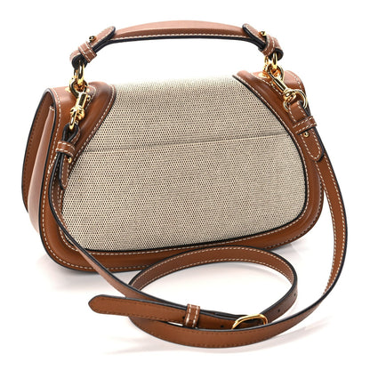 Gucci Canvas Medium Blondie Top Handle Bag Brown 2 of 10